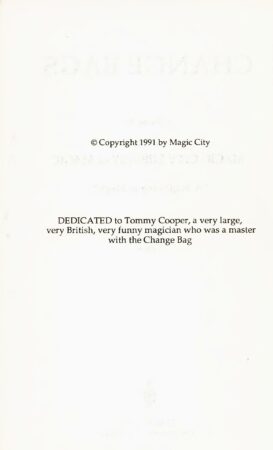 Magic City Library of Magic Vol. 18 Change Bags by Leo Behnke, Magic City