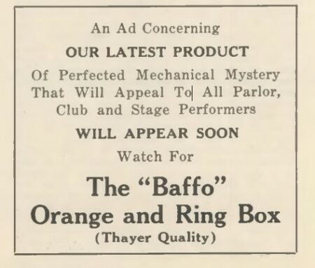 thayer-baffo-ad-magical-bulletin-1922-02