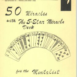 50 Miracles With The 5-Star Miracle Deck by Al Mann
