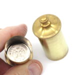 Brass Plug Box by Davenports