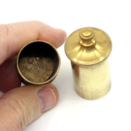 Brass Plug Box by Davenports