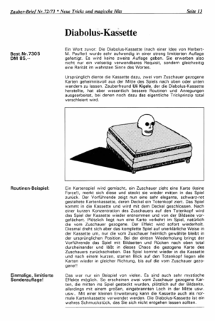 uli-kigele-diabolus-kassette-ad-zauber-brief-72-1993-12
