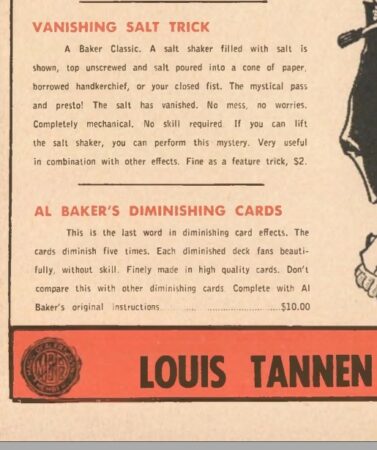 al-baker-vanishing-salt-trick-ad-genii-1961-06