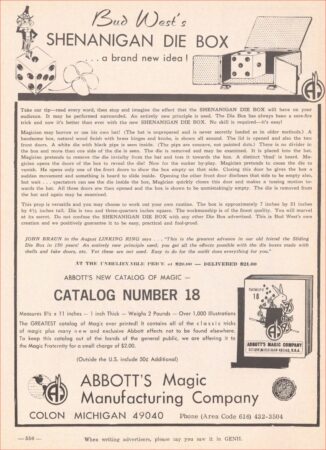 bud-west-die-box-ad-genii-1971-08