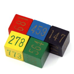 Trick Match Cubes (Di-Cyphering Dice) by Unknown, Royal V. Heath